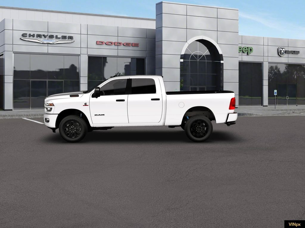 New 2026 Bright White Clear-Coat Exterior Paint RAM Big Horn image 2