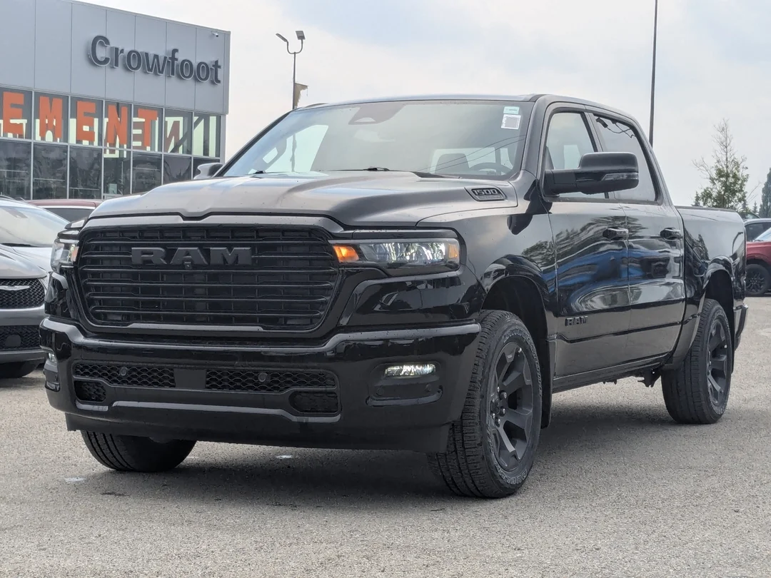 New 2026 Black RAM Sport - - 360 Parking Cams - Adaptive Cruise - 12 Display Uconnect 5 W Nav & More! image 4