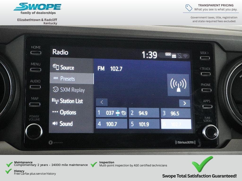 Used 2021 Magnetic Gray Metallic Toyota SR5 image 23