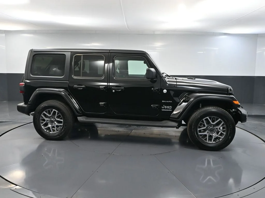 Certified Used 2024 Black Jeep Sahara image 4