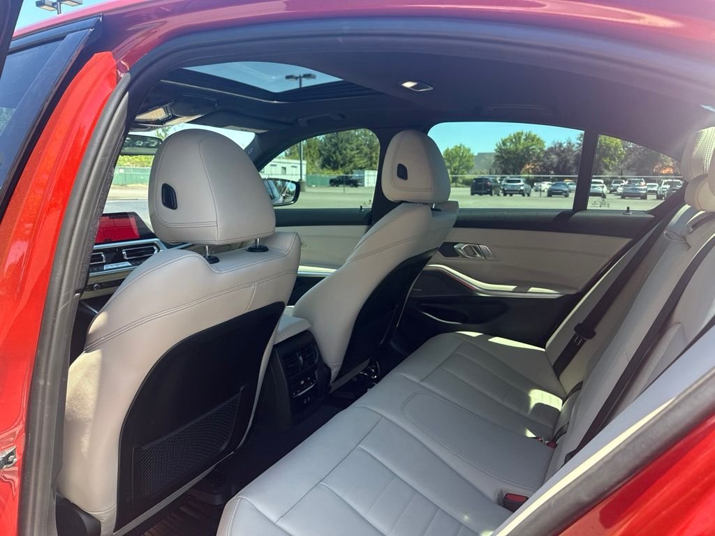 Used 2022 Sunset Orange Metallic BMW M340i xDrive image 21