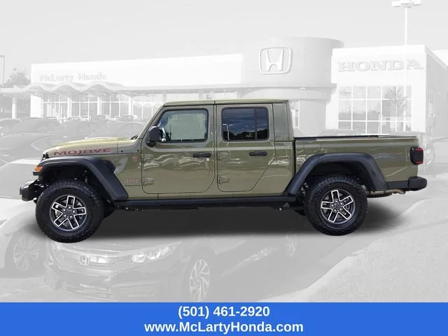 Used 2025 Jeep Gladiator Mojave with VIN 1C6RJTEG9SL545019 for sale in Little Rock