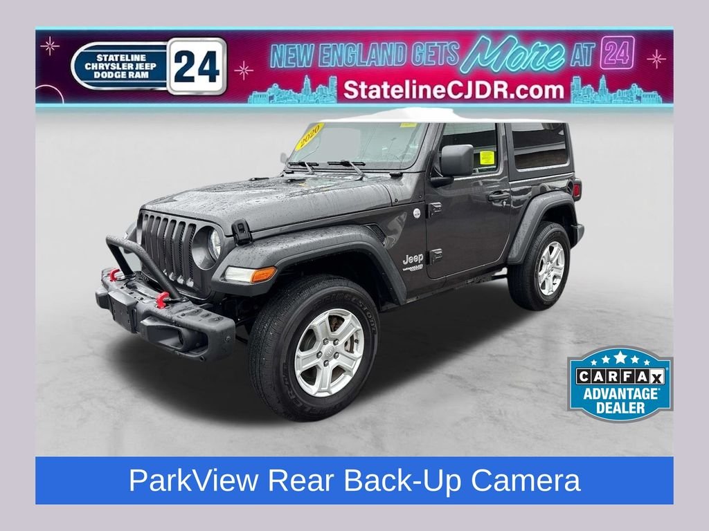 Used 2020 Gray Jeep Sport S image 1