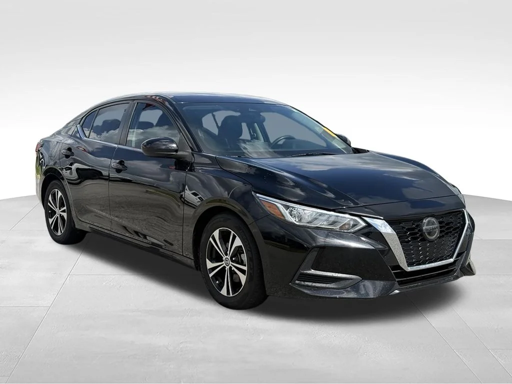 Used 2021 Black Nissan SV image 25