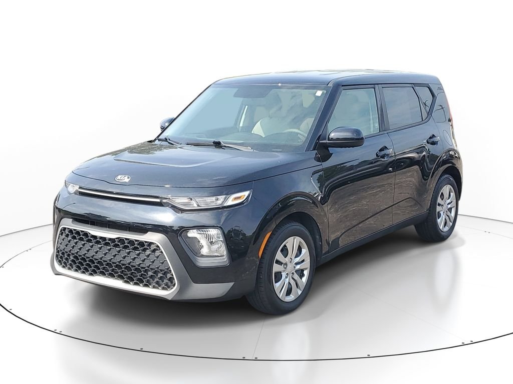 Used 2020 Cherry Black Kia LX image 4