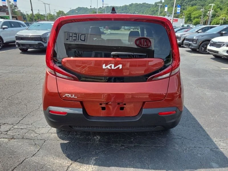 Used 2022 Orange Kia LX image 6
