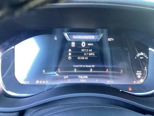 New 2026 Blue Metallic Ram LARAMIE MEGA CAB 4X4 6