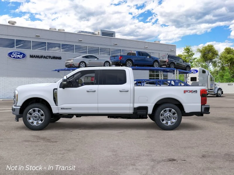 New 2026 Star White Metallic Tri-Coat Ford F-250® Lariat® image 3