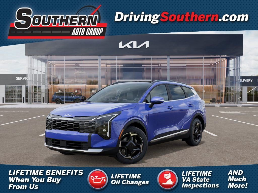 New 2026 Blue Kia EX image 1