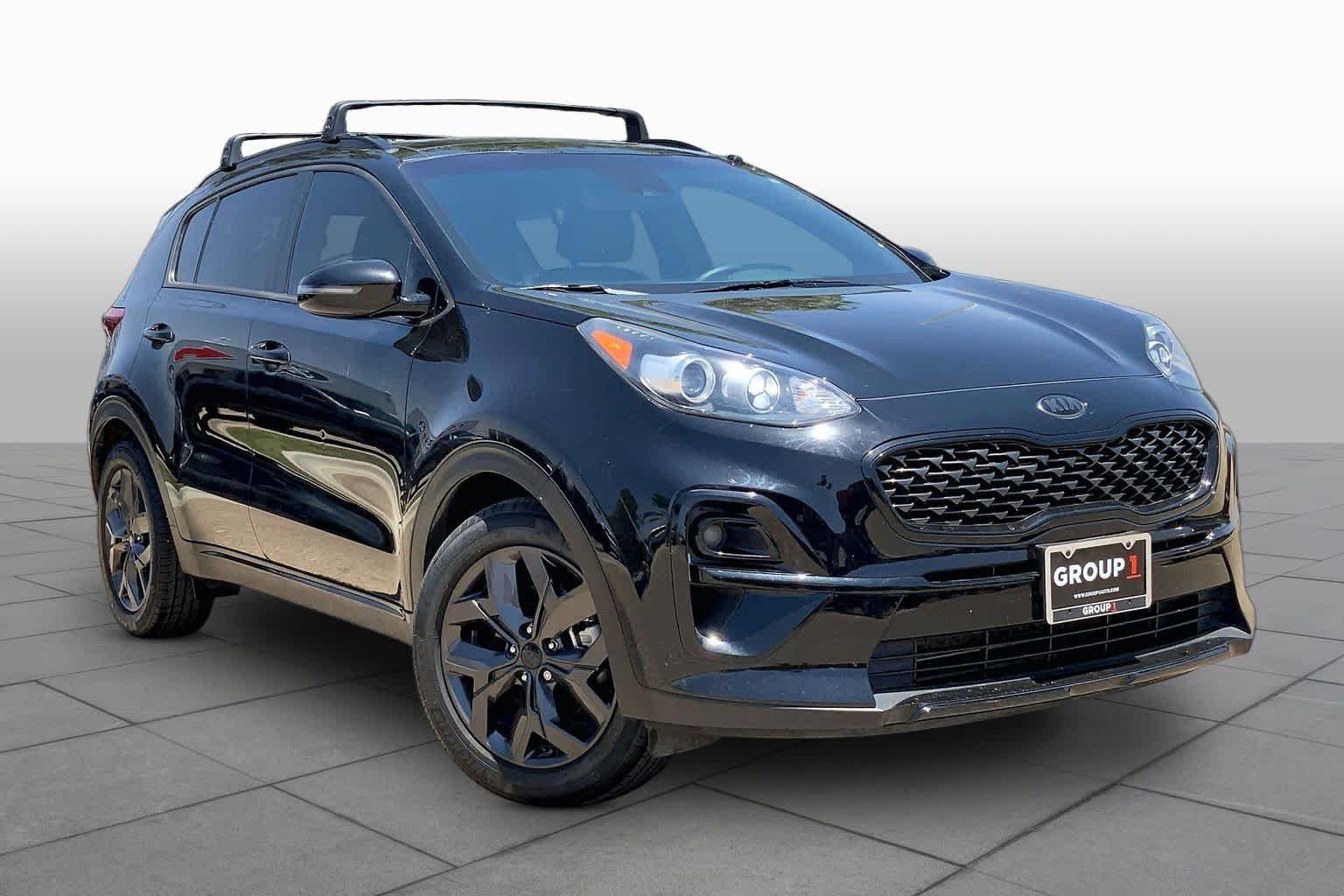 Used 2021 Black Cherry Kia S image 3