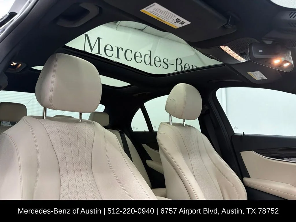 Certified Used 2021 Blue Mercedes-Benz E 350 image 30