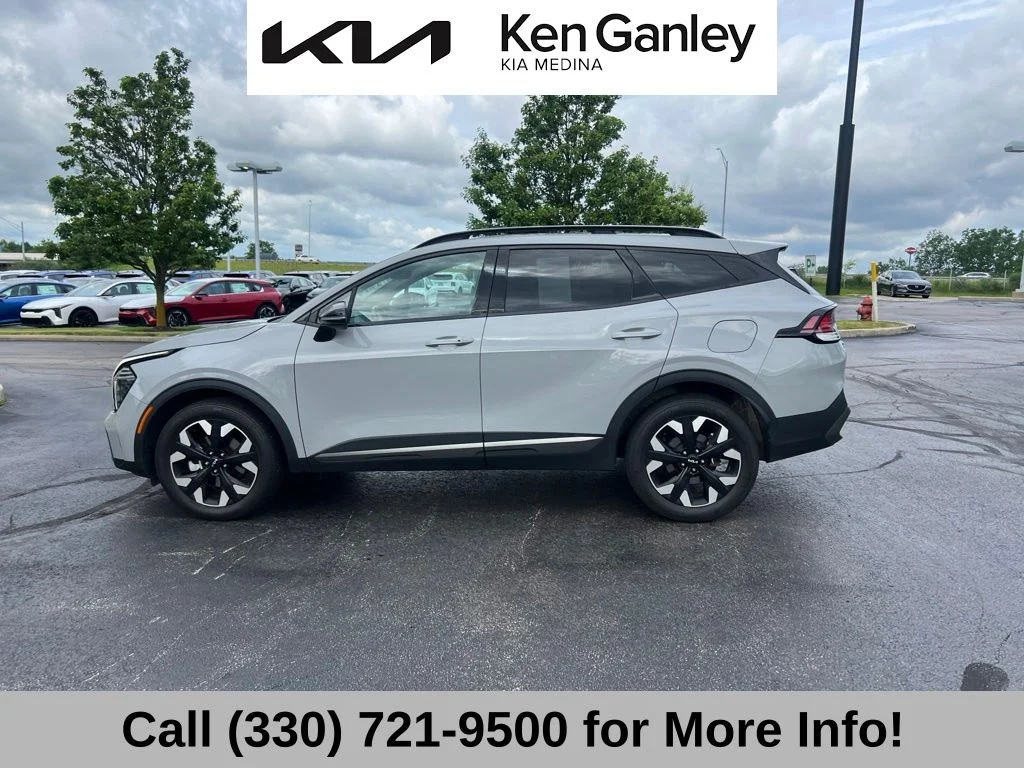 Certified Used 2024 Gray Kia X-Line image 9