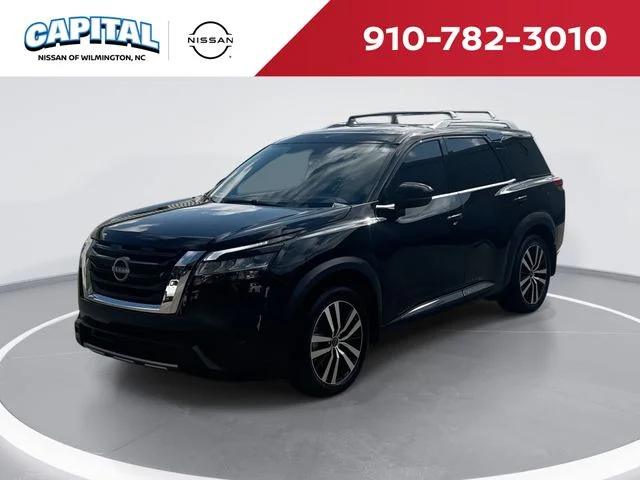 Used 2024 Black Nissan Platinum image 1