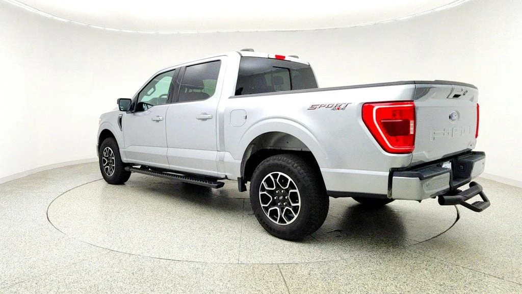 Used 2022 Iconic Silver Metallic Ford XLT 4WD SuperCrew 5.5