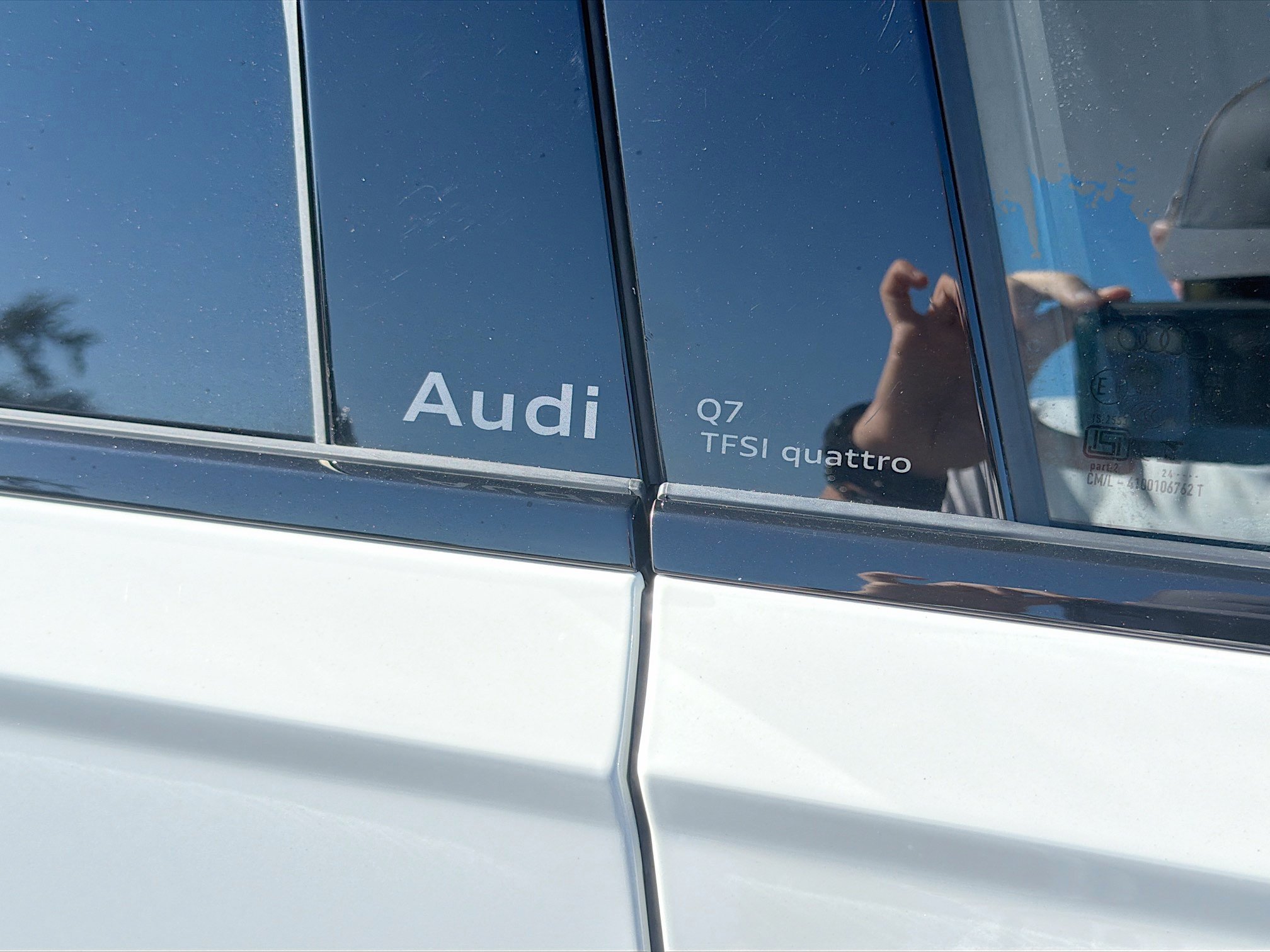 Used 2025 Carrara White Audi Premium Plus image 47
