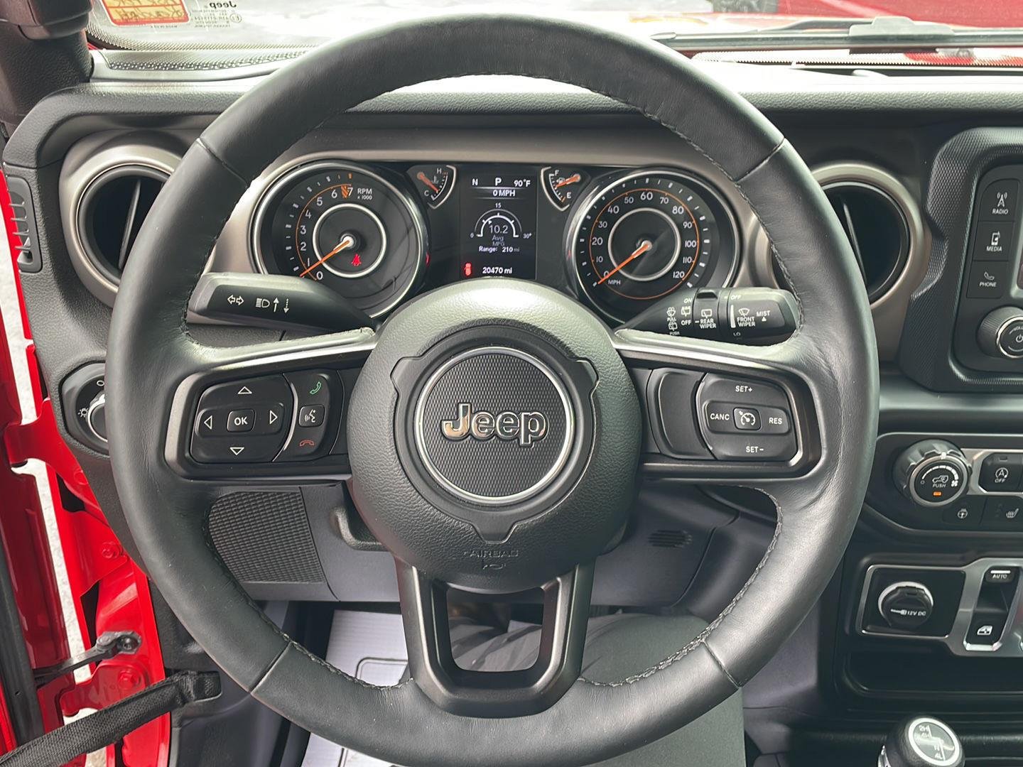 Used 2019 Firecracker Red Clearcoat Jeep Sport S image 14