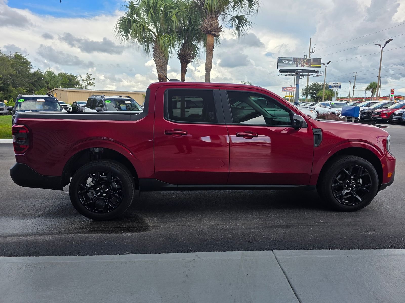 Used 2026 Red Ford Lariat image 2