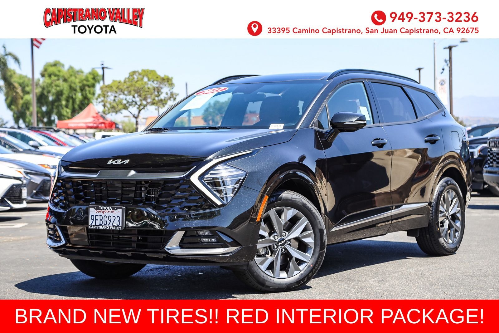 Used 2023 Black Kia SX-Prestige image 1