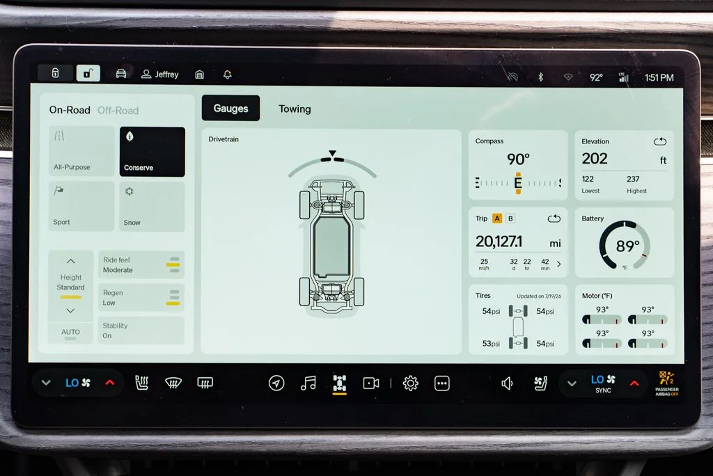 Used 2024 Black Rivian Adventure image 14