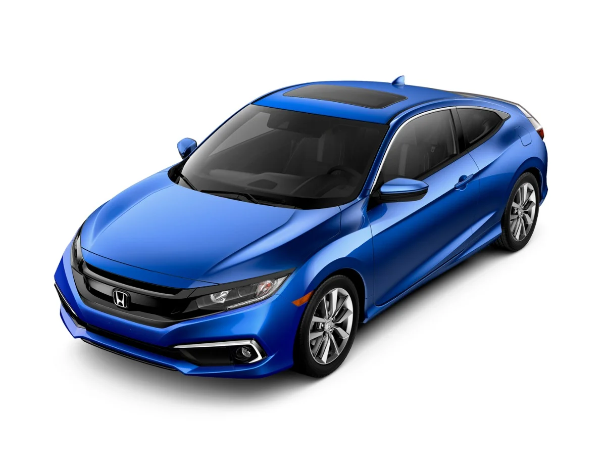 Used 2019 Blue Honda EX image 1