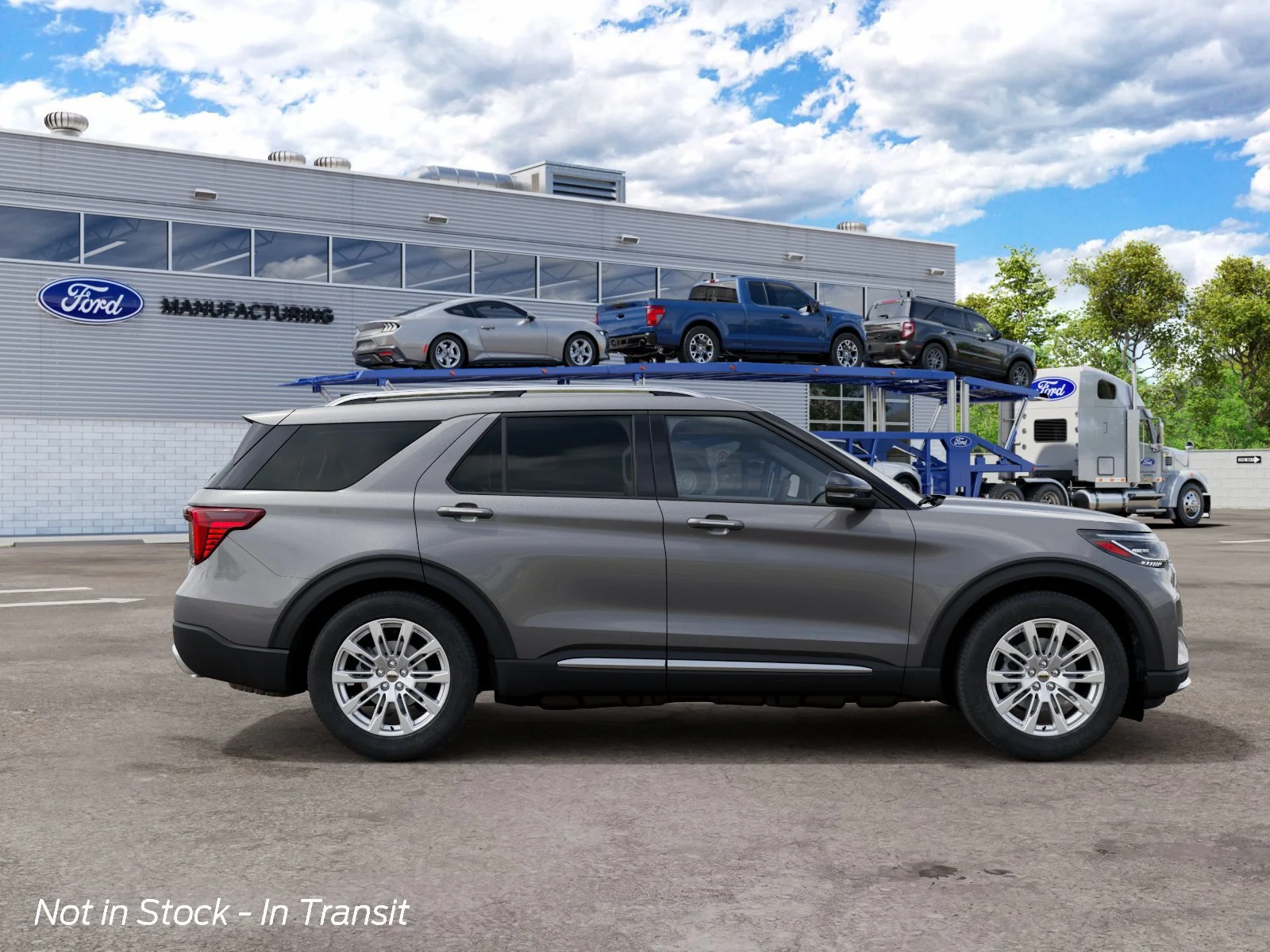New 2027 Gray Ford Platinum image 5