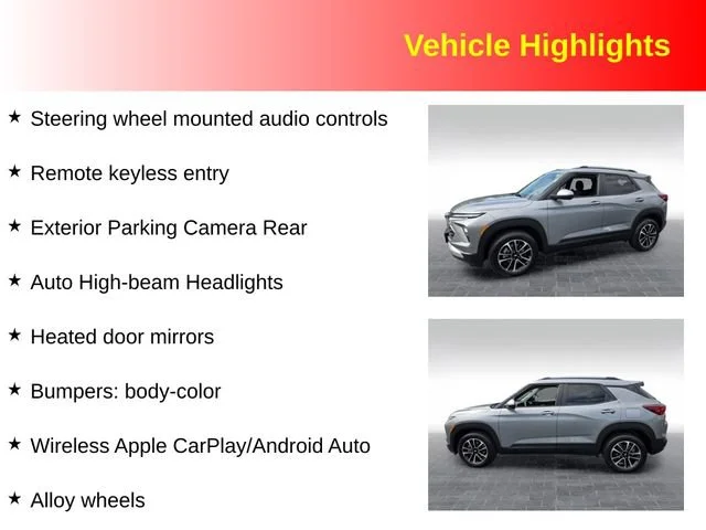 Used 2025 Sterling Gray Metallic Chevrolet LT image 3