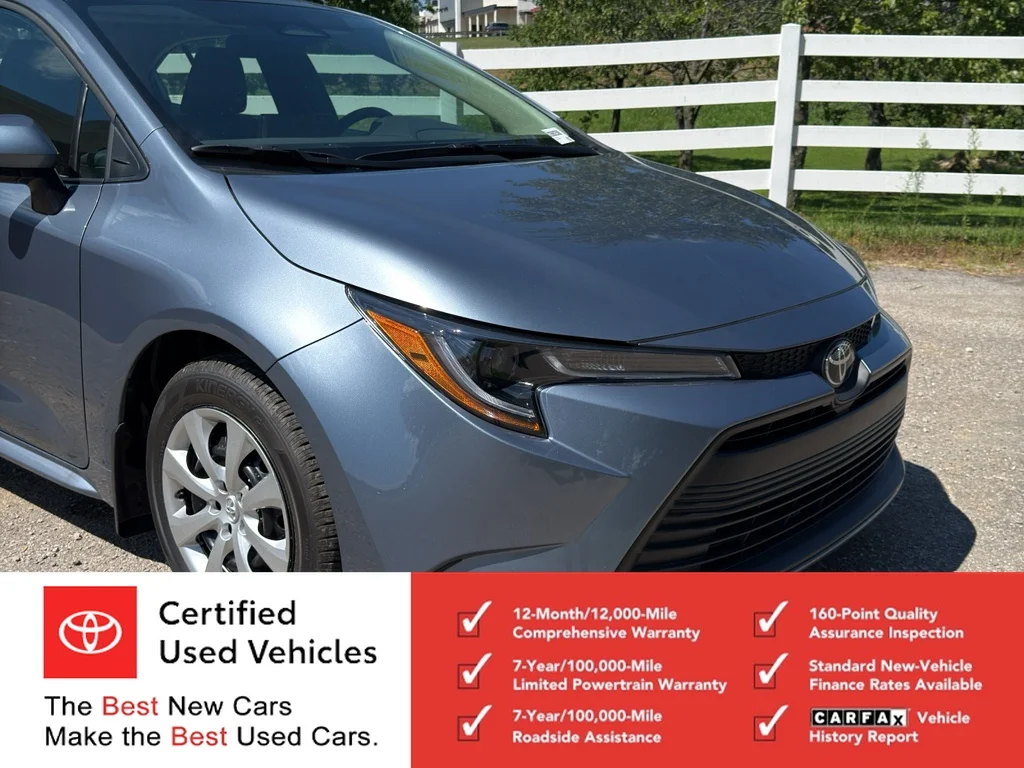 Certified Used 2026 Celestite Toyota LE image 9