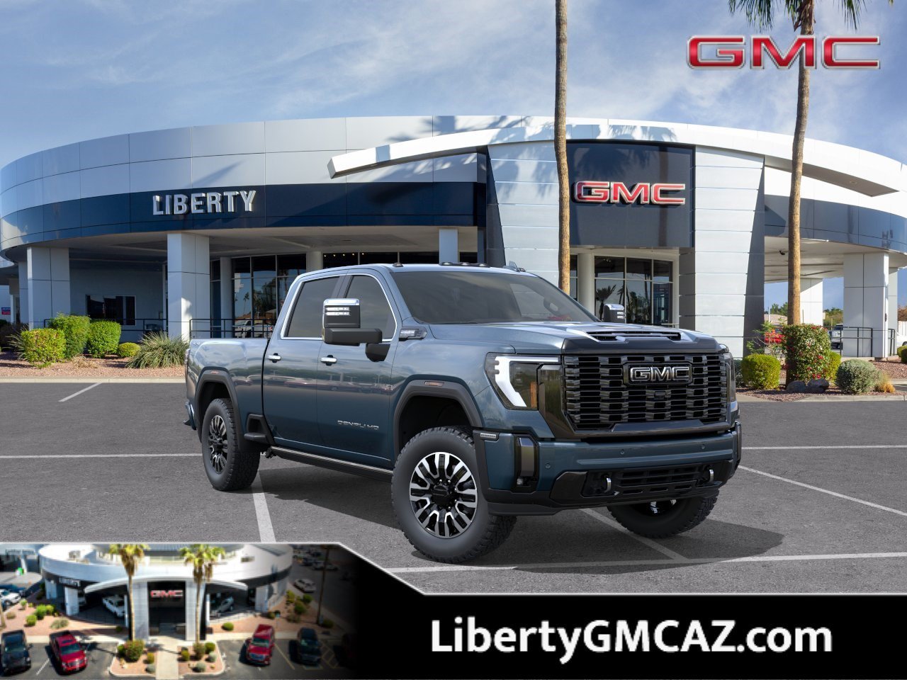 New 2026 Downpour Metallic GMC Denali Ultimate image 1