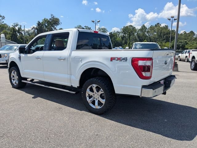 Used 2023 White Metallic Ford Lariat image 5