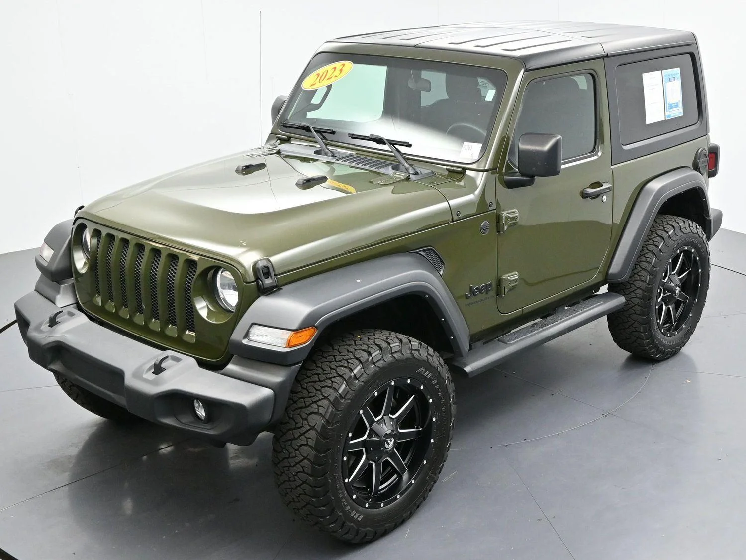 Used 2023 Sarge Green Clearcoat Jeep Sport image 38
