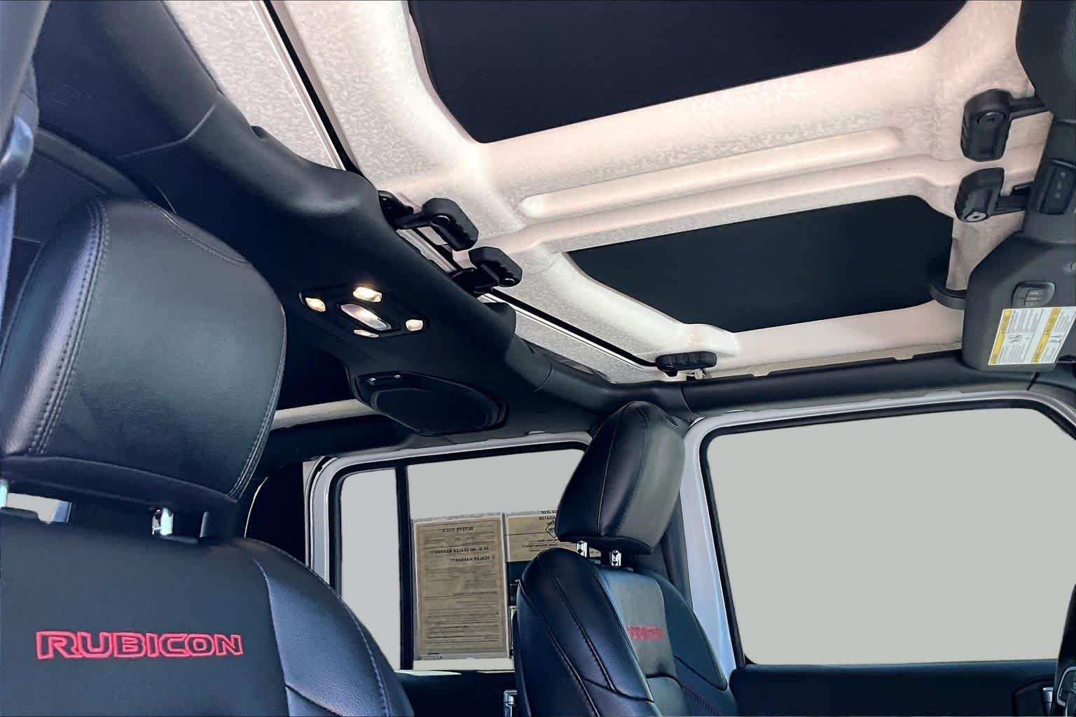 Used 2020 Bright White Clearcoat Jeep Rubicon image 13