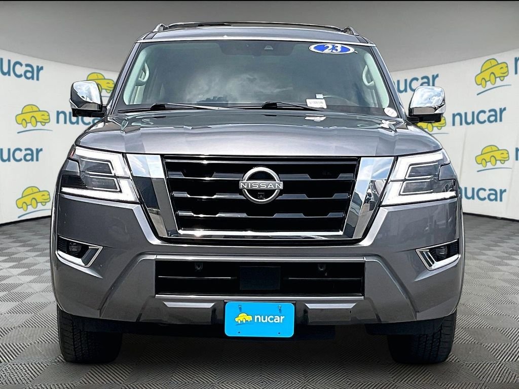 Used 2023 Gray Nissan Platinum image 2