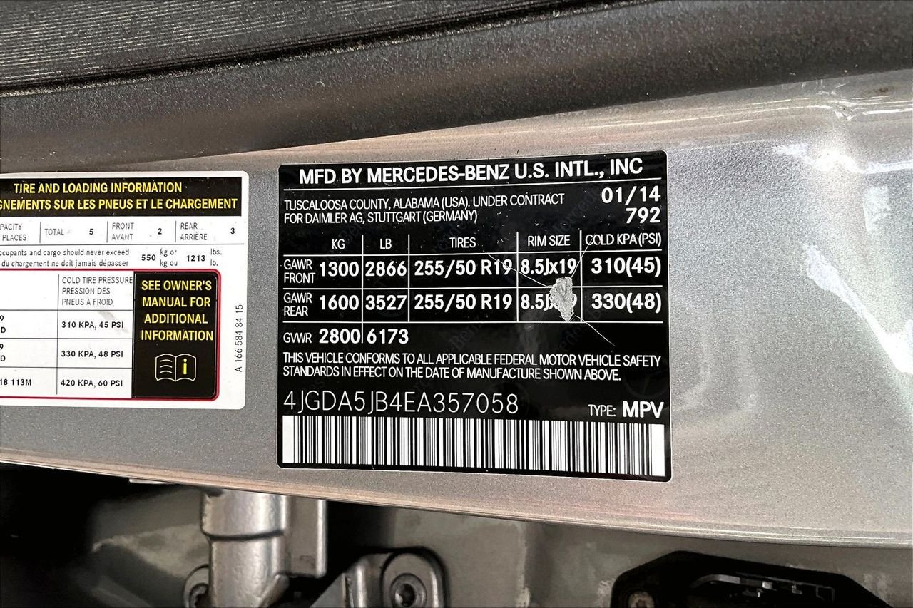 Used 2014 Silver Mercedes-Benz ML 350 image 16