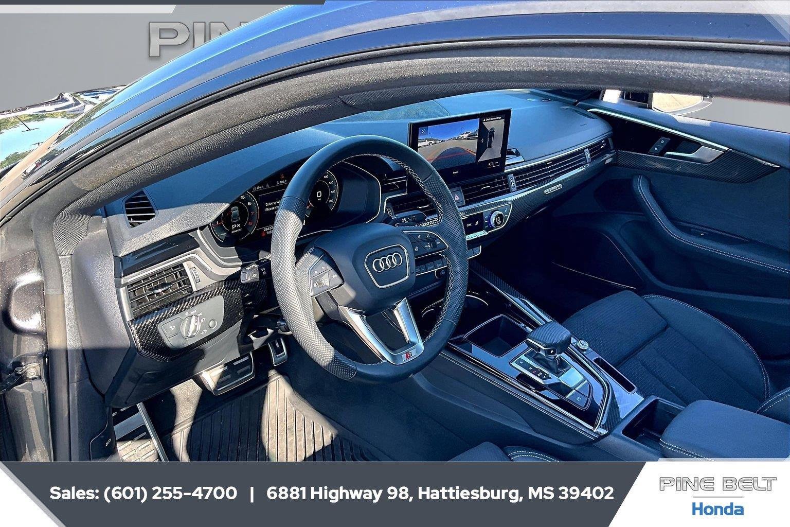 Used 2025 Daytona Gray Pearl Effect Audi S line Premium Plus image 12
