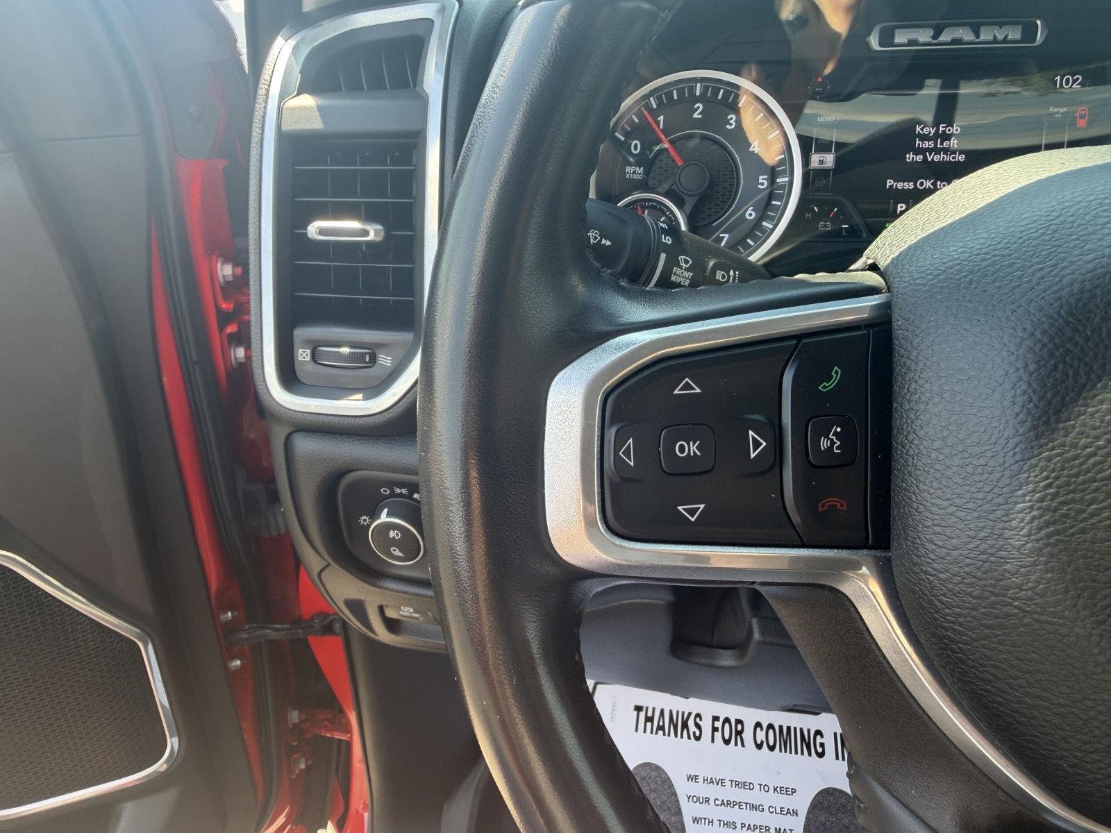 Used 2022 Flame Red Clearcoat Ram Laramie image 23