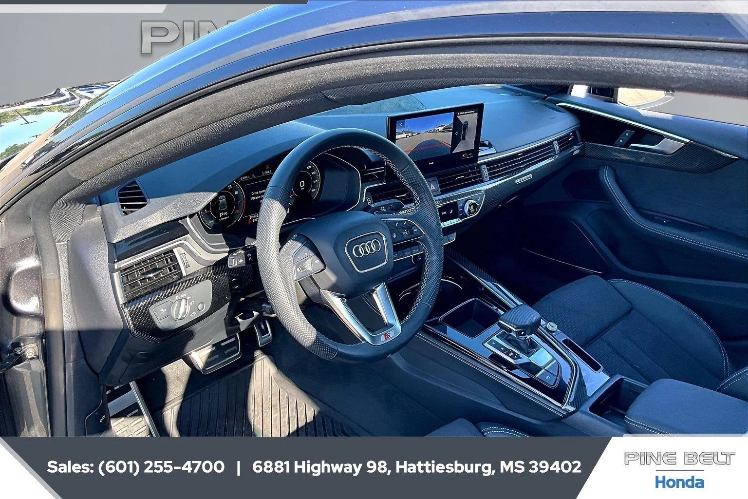Used 2025 Daytona Gray Pearl Effect Audi S line Premium Plus image 12