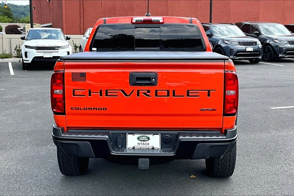 Used 2021 Orange Chevrolet ZR2 image 4