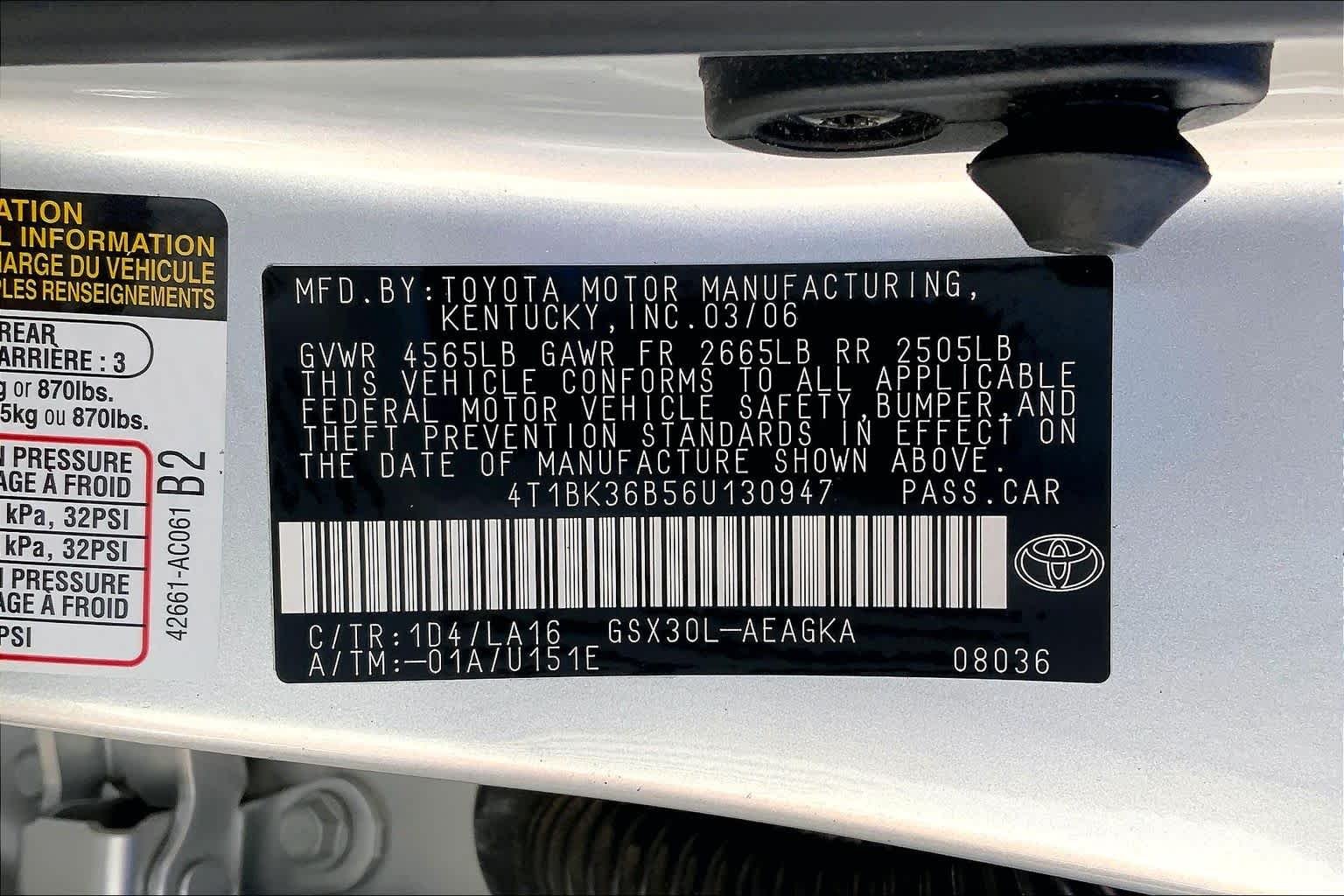 Used 2006 Titanium Metallic Toyota XLS image 33