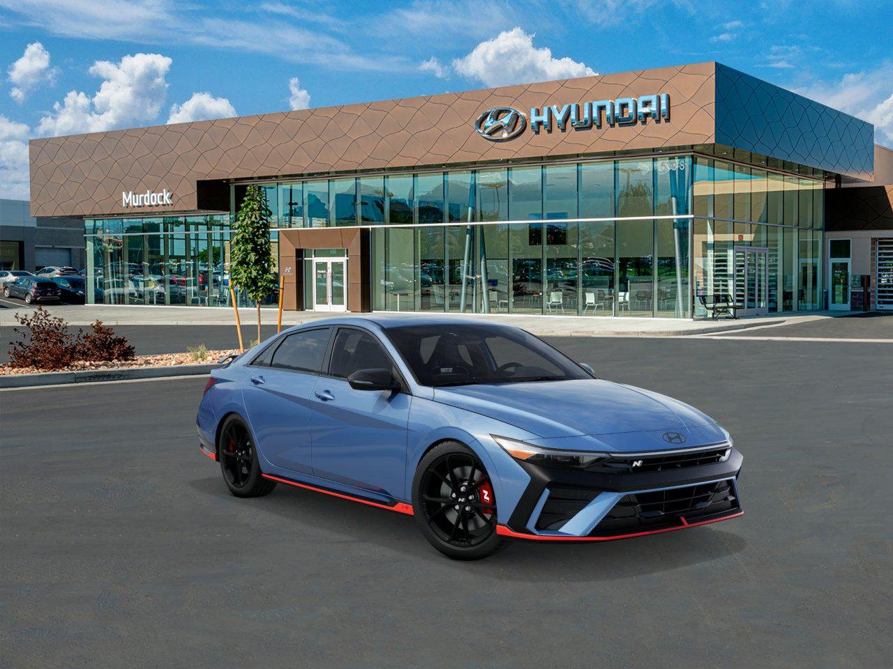New 2026 Performance Blue Hyundai Sedan image 2