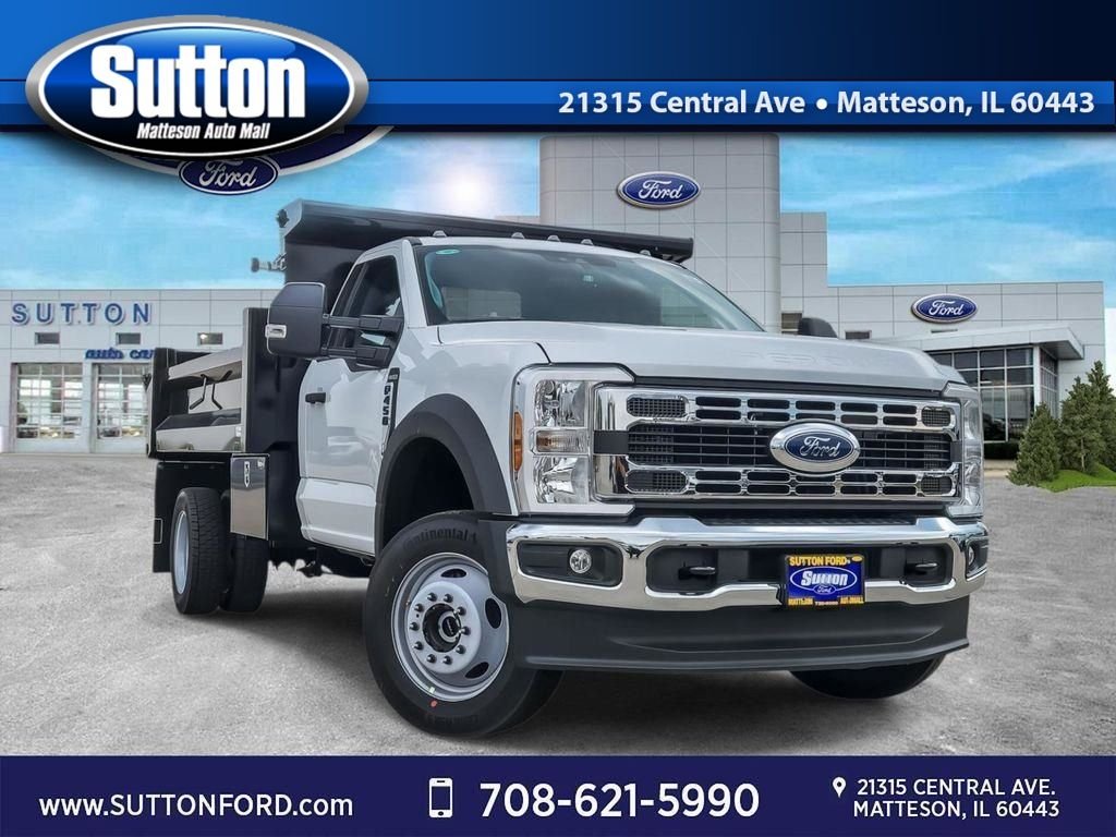 New 2025 Oxford White Ford F-450® XL image 1