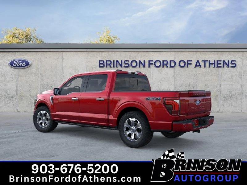 New 2026 Ruby Red Metallic Tinted Clearcoat Ford Platinum® image 4
