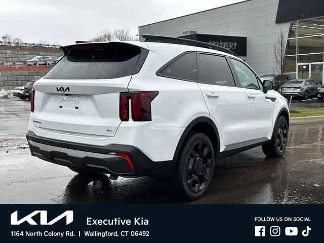 Certified Used 2025 White Kia X-Line EX image 2