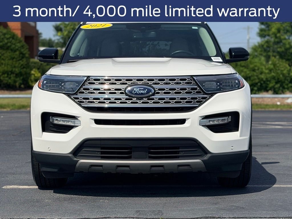 Certified Used 2021 White Ford Limited image 4