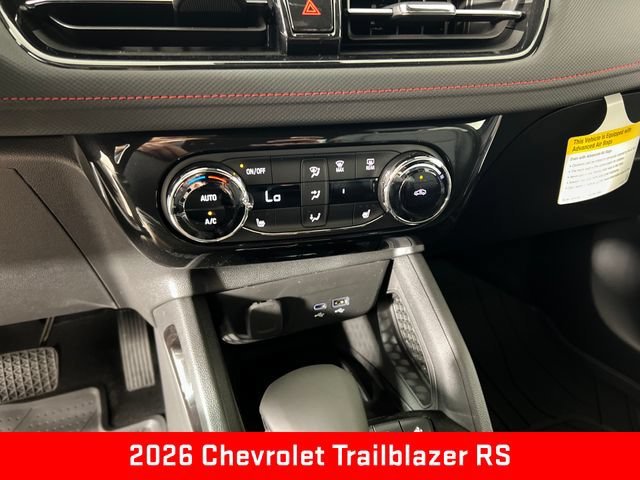 New 2026 Mosaic Black Metallic Chevrolet RS image 18