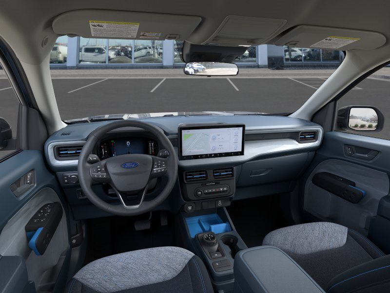 New 2025 Azure Gray Metallic Tri-Coat Ford XLT image 9