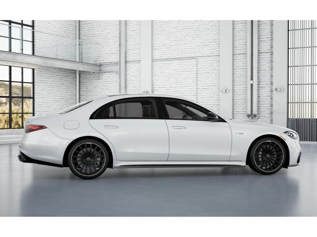 New 2026 MANUFAKTUR Moonlight White Metallic Mercedes-AMG S 63 E AMG® image 59