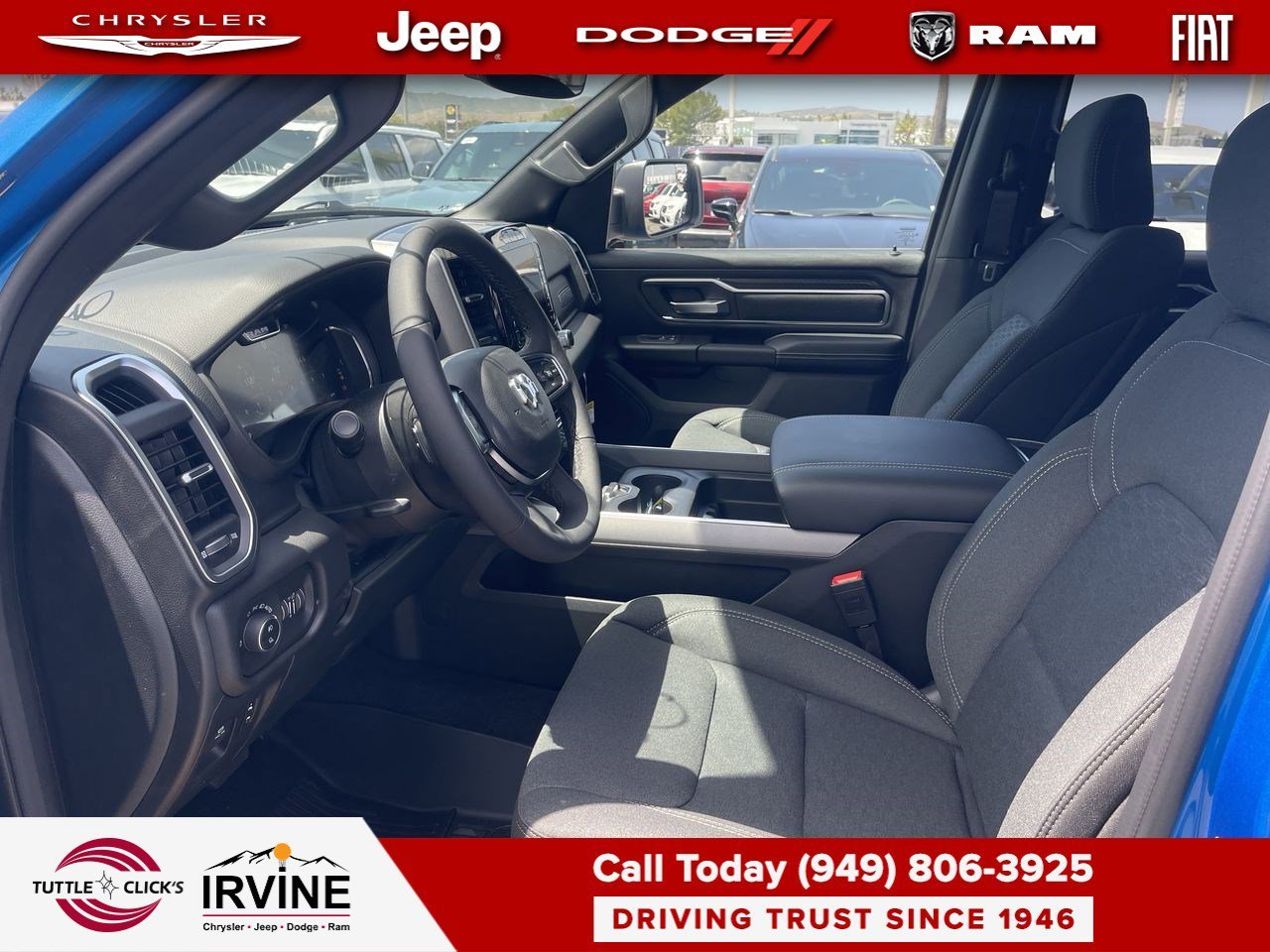 New 2026 Hydro Blue Pearlcoat RAM Big Horn image 17