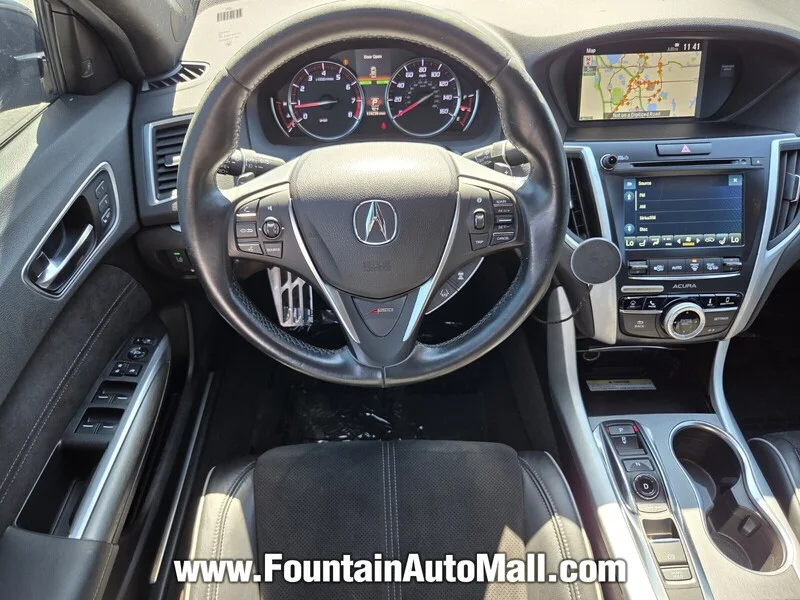 Used 2020 Platinum White Pearl Acura 3.5L FWD W/TECHNOLOGY/A-SPEC PKG image 11
