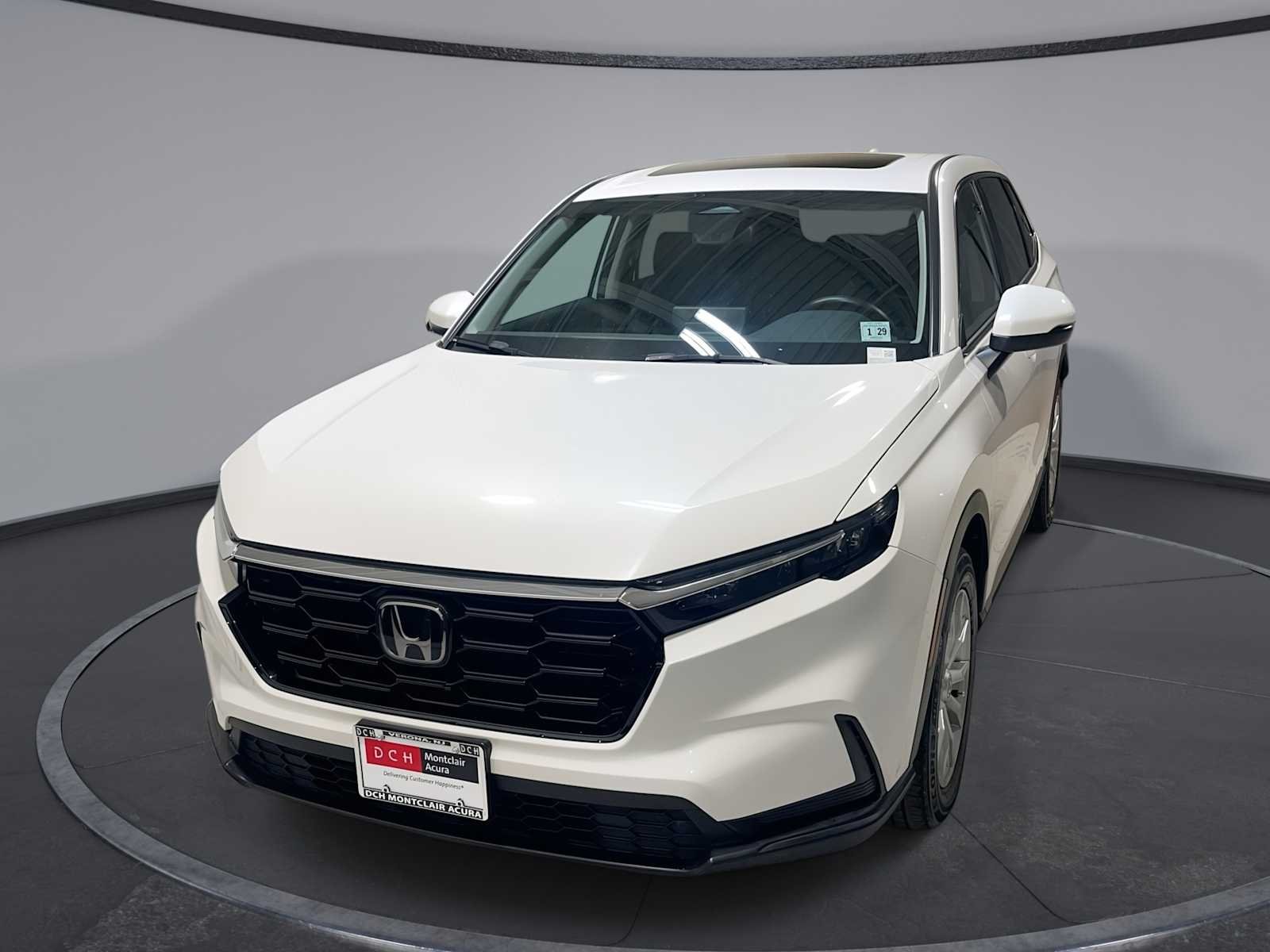 Used 2024 Platinum White Pearl Honda EX image 1