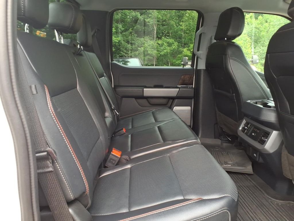 Certified Used 2023 White Metallic Ford Lariat image 17
